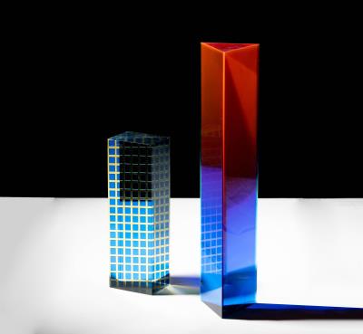 Two Works (Prisms)