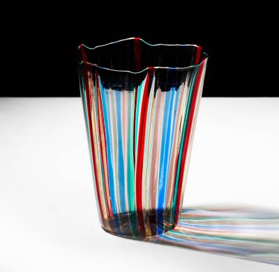 Canne Glass Vase