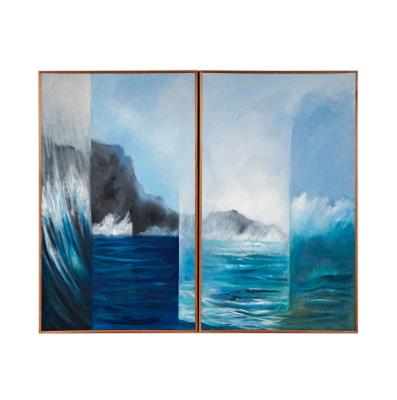 Mar En Cuatro Tiempos (Diptych)