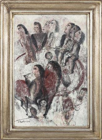 In the arena by Jindra Husarikova - Auction record, sale price, and art valuation. Compare with similar artists and explore comparable artworks.