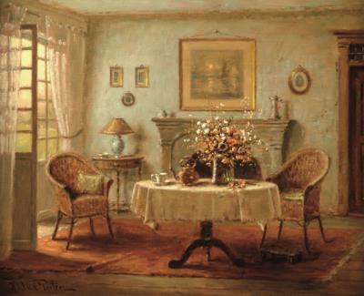 Interior by Heinz Werner-Van-der Porten - Auction record, sale price, and art valuation. Compare with similar artists and explore comparable artworks.