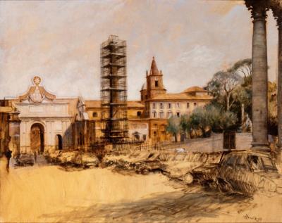 Piazzale Flaminio in Rome