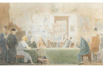 The Ancestors by Richard Caulfield Orpen - Auction record, sale price, and art valuation. Compare with similar artists and explore comparable artworks.