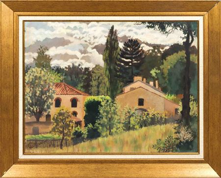 Buildings in the Algerian countryside