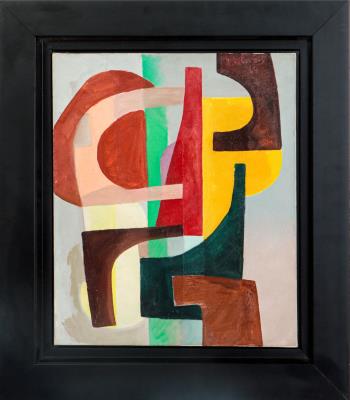 Colored composition - 1969