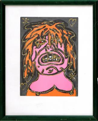 Head of a woman.