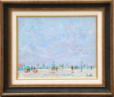 Colorful sailboats