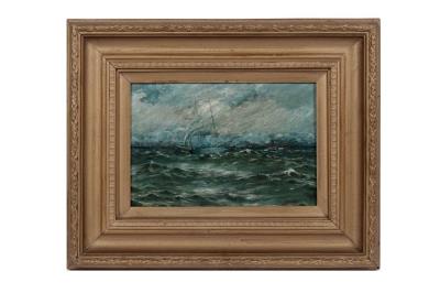 Ship in stormy seas by Norman Septimus Boyce - Auction record, sale price, and art valuation. Compare with similar artists and explore comparable artworks.