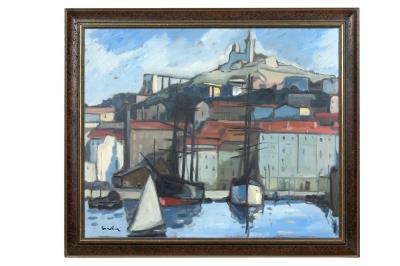 Long Couriers at the Quai de Rive Neuve in Marseille, 1993 by Jean Paul Courchia - Auction record, sale price, and art valuation. Compare with similar artists and explore comparable artworks.