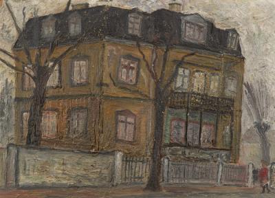 Löbauer Straße 10, 1960 by Winfried Dierske - Auction record, sale price, and art valuation. Compare with similar artists and explore comparable artworks.