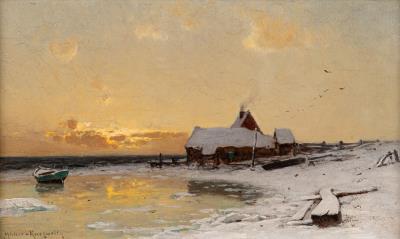Winter Beach, circa 1895