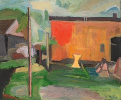 Barn in Leussow