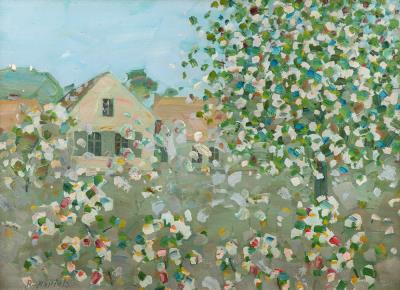 Cherry Blossom by Rudolf Bartels - Auction record, sale price, and art valuation. Compare with similar artists and explore comparable artworks.
