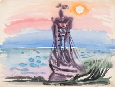Abendstimmung an der Kurischen Nehrung by Gabriele Stock-Schmilinsky - Auction record, sale price, and art valuation. Compare with similar artists and explore comparable artworks.