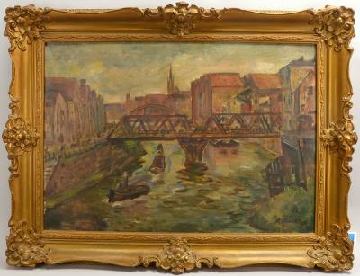 Old Tar Wharf in Bremen