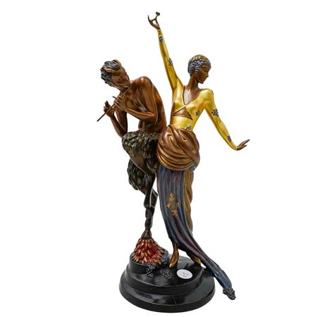 "Woman and Satyr"