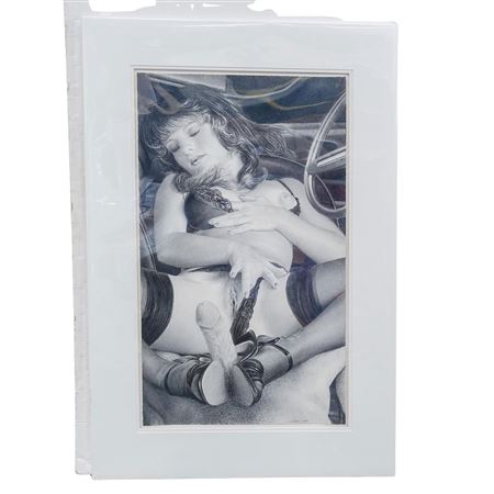Hyperrealist Erotic Illustration
