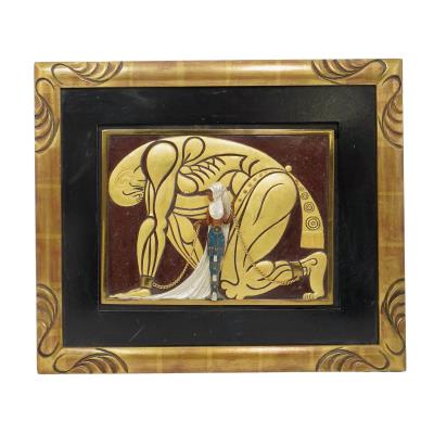 Samson and Delilah Plaque