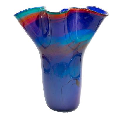 Large Art Glass Vase
