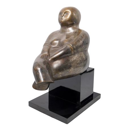 Seated Figural Sculpture