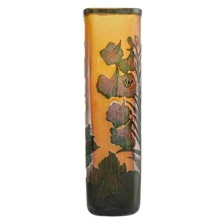 Floral Glass Vase