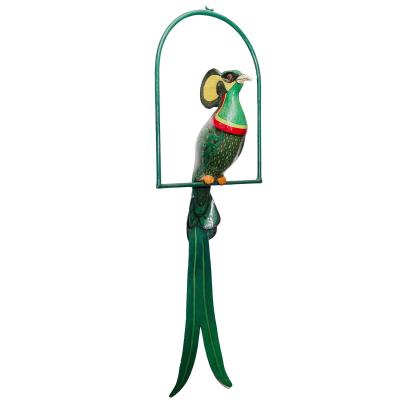 Tropical Bird on Hanging Stand