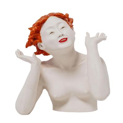 Ceramic Lady Sculpture