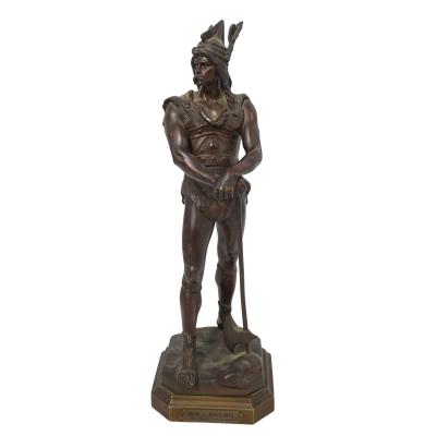 Bronze Warrior Sculpture