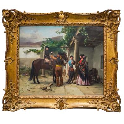 Spanish Figurative Scene
