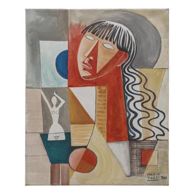Cubist Oil Painting