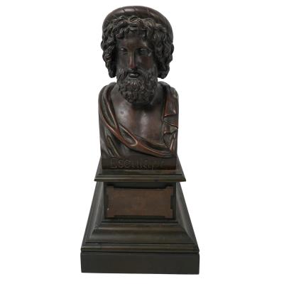 Bronze Bust of Esculape (Asclepius)