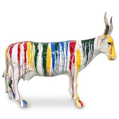 Pop Art Fiberglass Cow