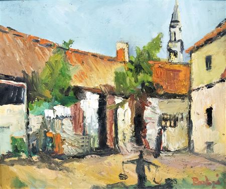 Sample artwork by Valeriu Pantazi (1940 - 2015), known for painting - View similar artists and auction records