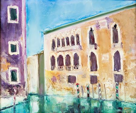"Venetian Palace" by Marian Condruz - Auction record, sale price, and art valuation. Compare with similar artists and explore comparable artworks.