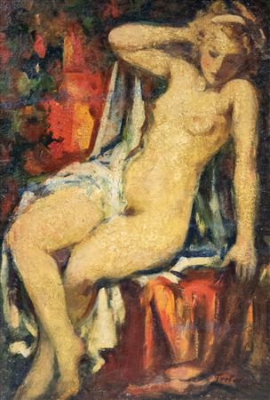 "Nude" by Petre-Remus Troteanu - Auction record, sale price, and art valuation. Compare with similar artists and explore comparable artworks.