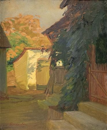 House Corner by Sever Burada - Auction record, sale price, and art valuation. Compare with similar artists and explore comparable artworks.