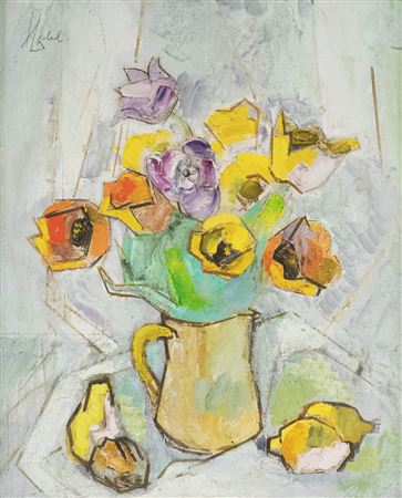 "Still Life with Flowers and Fruit"