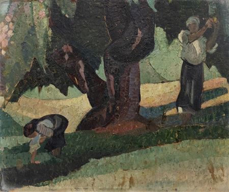 "Gathering Apples"