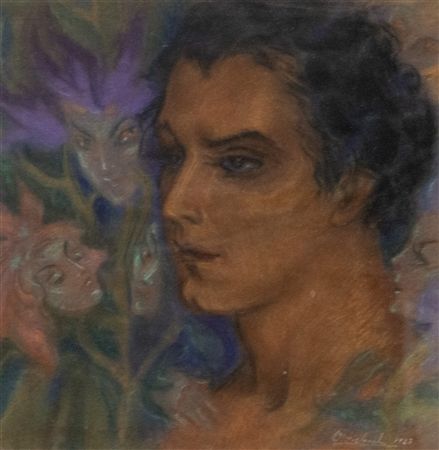 "Thoughts" by Ottilia Michail Otetelesanu - Auction record, sale price, and art valuation. Compare with similar artists and explore comparable artworks.
