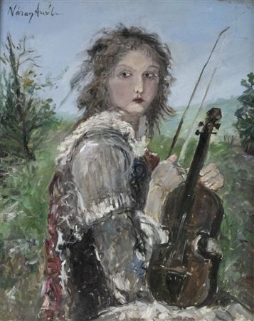 "Girl with Violin"