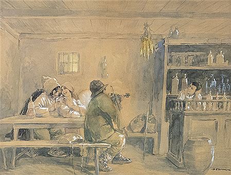 "At the Pub" by Ignat Bednarik - Auction record, sale price, and art valuation. Compare with similar artists and explore comparable artworks.