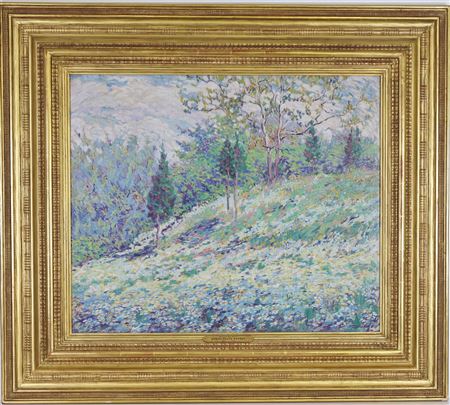 Spring in the Valley by Maude Drein Bryant - Auction record, sale price, and art valuation. Compare with similar artists and explore comparable artworks.