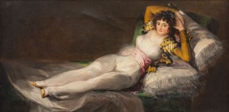 Las majas (copies of Goya)