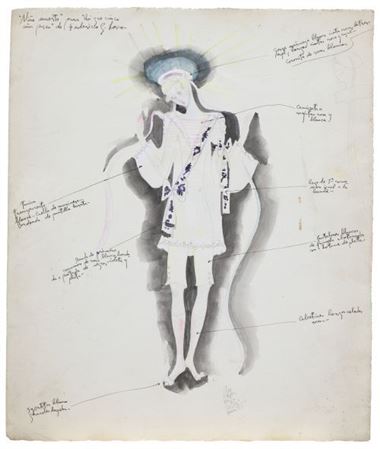 Figurine for 'Así que cinco años pasen' by Federico García Lorca by Victor Maria Cortezo - Auction record, sale price, and art valuation. Compare with similar artists and explore comparable artworks.