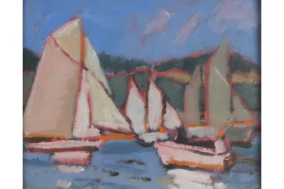 Yachts by Robert W Begg - Auction record, sale price, and art valuation. Compare with similar artists and explore comparable artworks.