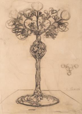 Lamp model by Eliseu d'Angelo Visconti - Auction record, sale price, and art valuation. Compare with similar artists and explore comparable artworks.