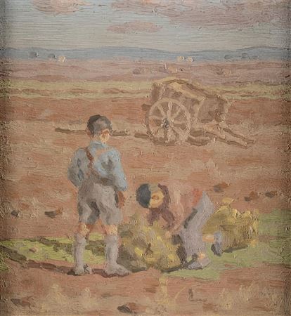 Children in the fields
