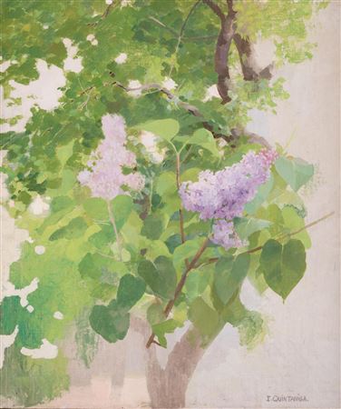 Lilacs by Isabel Quintanilla - Auction record, sale price, and art valuation. Compare with similar artists and explore comparable artworks.
