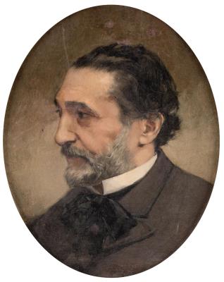 Portrait of Don Praxedes Mateo-Sagasta