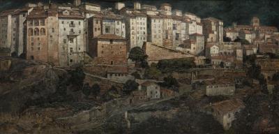 Hoz del Huecar, Cuenca by Manuel Ortego Fornies - Auction record, sale price, and art valuation. Compare with similar artists and explore comparable artworks.